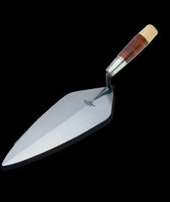 LONDON BRICK TROWEL 305x130mm - LEATHER HANDLE