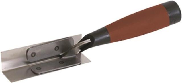 1 1/2" S/S INSIDE CORNER TROWEL W/DURASOFT HANDLE