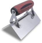 6 x 4 1/2 OS CORNER TROWEL 1/2&#34;R W/DURASOFT HDLE