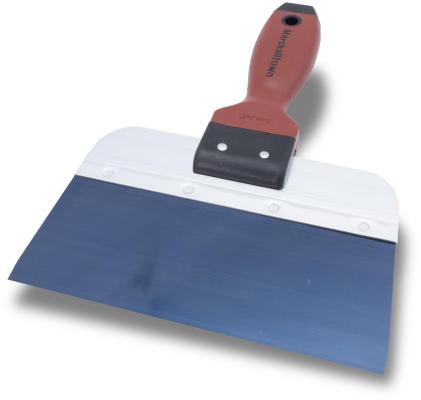 8" BLUE STEEL TAPING KNIFE W/DURASOFT HANDLE