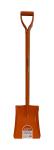 SHOVEL ORANGE HANDLE STEEL 1100mm