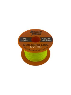 MASTERFINISH BUILDERS LINE - 100M LIME GREEN