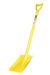 SHOVEL YELLOW SQ MOUTH 1100mm